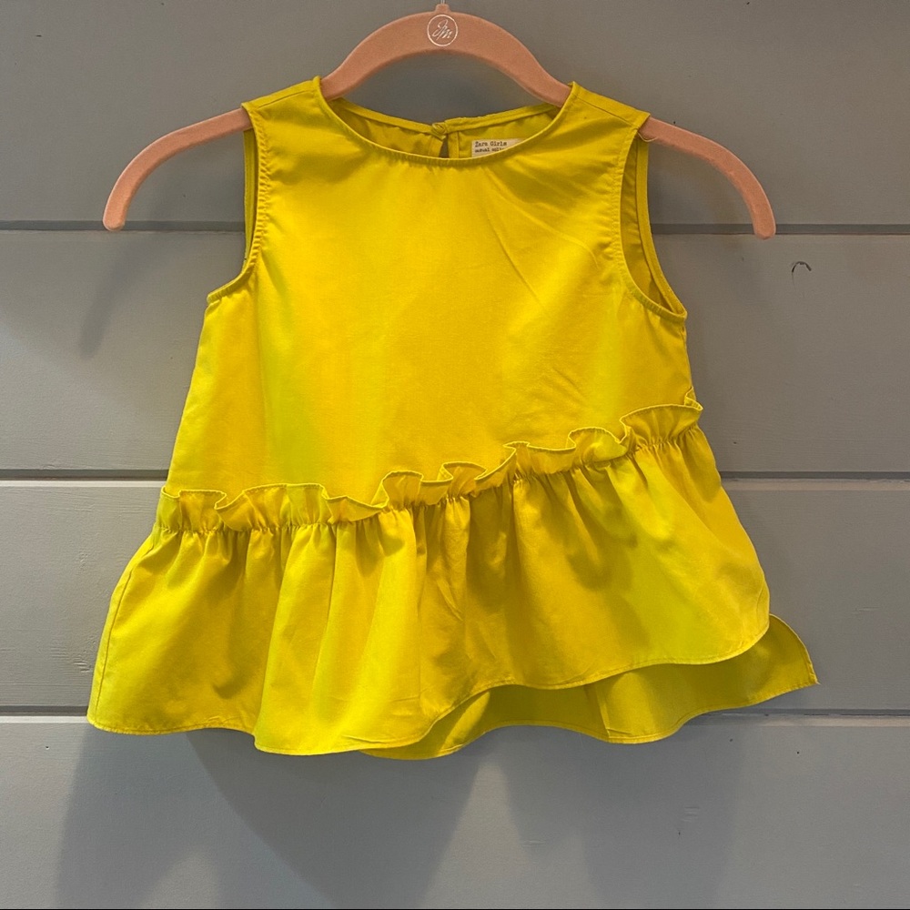 Zara Girls sleeveless top Size 7